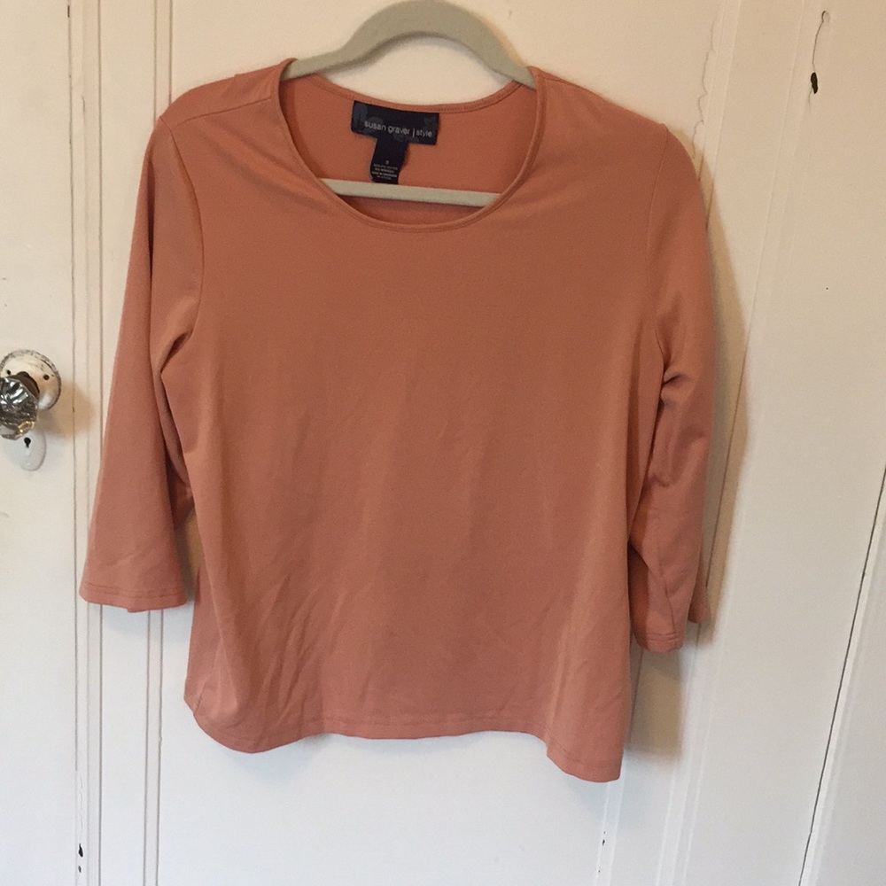 Susan Graver Blush Top